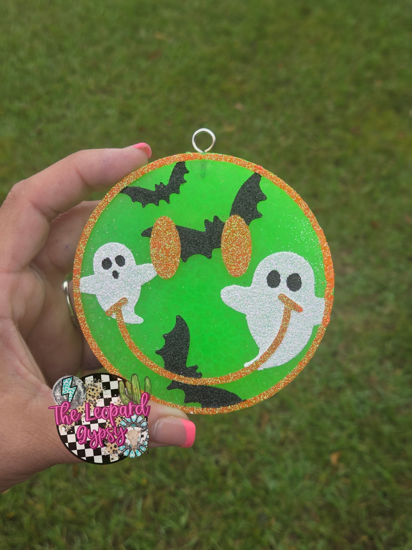 Round Ghosty & Bats Freshie